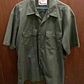 10.Dickies軍綠色工作服L<7成新，＄200