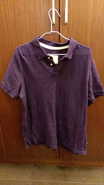 13.lativ POLO衫深紫2XL9成新，＄100