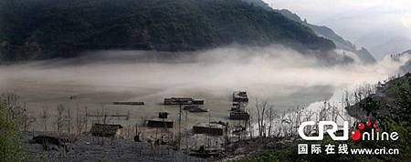 北川漩坪乡被淹没5年后突然浮出水面-2013-03.jpg