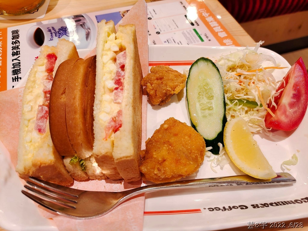 新竹市東區 の 客美多咖啡 Komeda‘s Coffee 