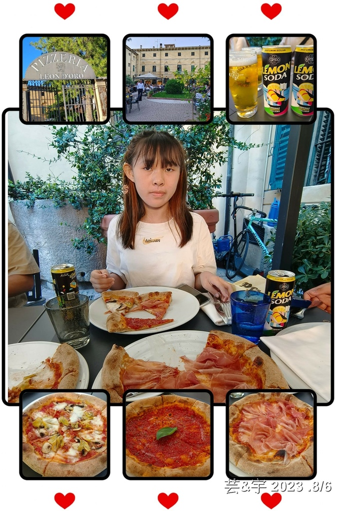 2023 義大利之旅（Day4）: 晚餐- Pizzeria