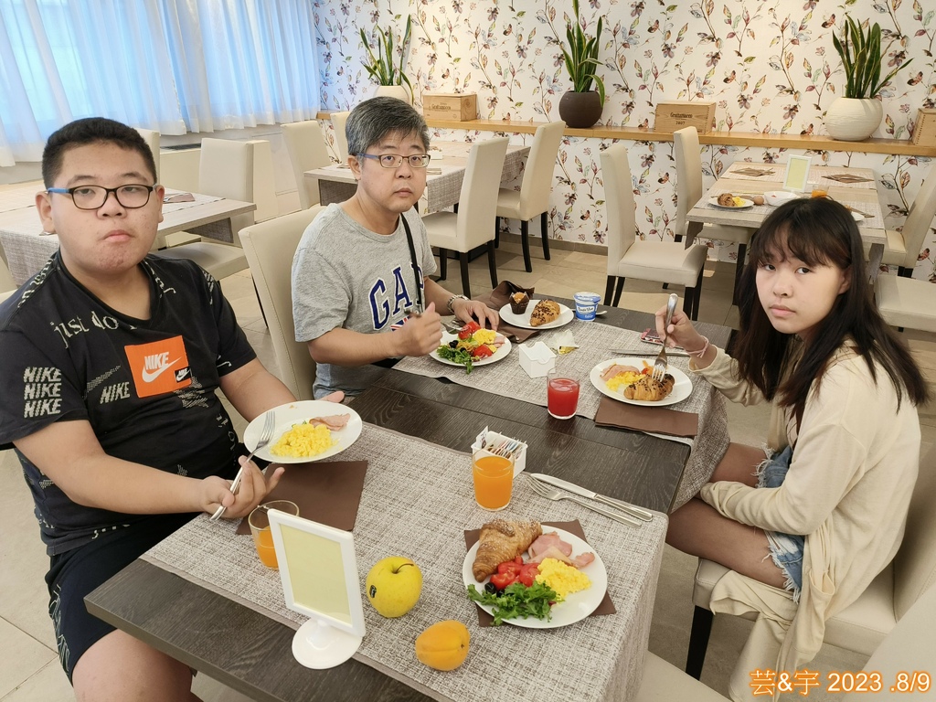 2023 義大利之旅（Day6-7）: 旅館- 普拉托總統飯