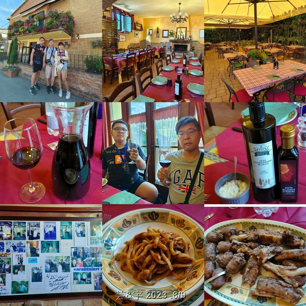 2023 義大利之旅（Day7）: 午餐-Trattoria