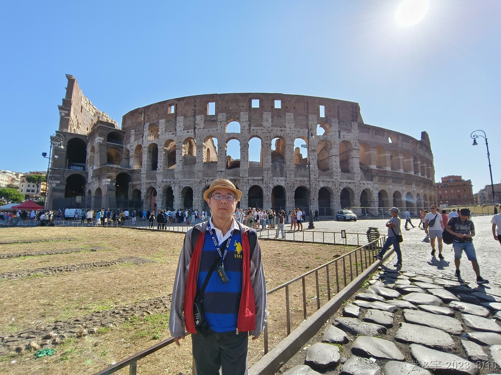 2023 義大利之旅（Day8）: 羅馬競技場Colosse