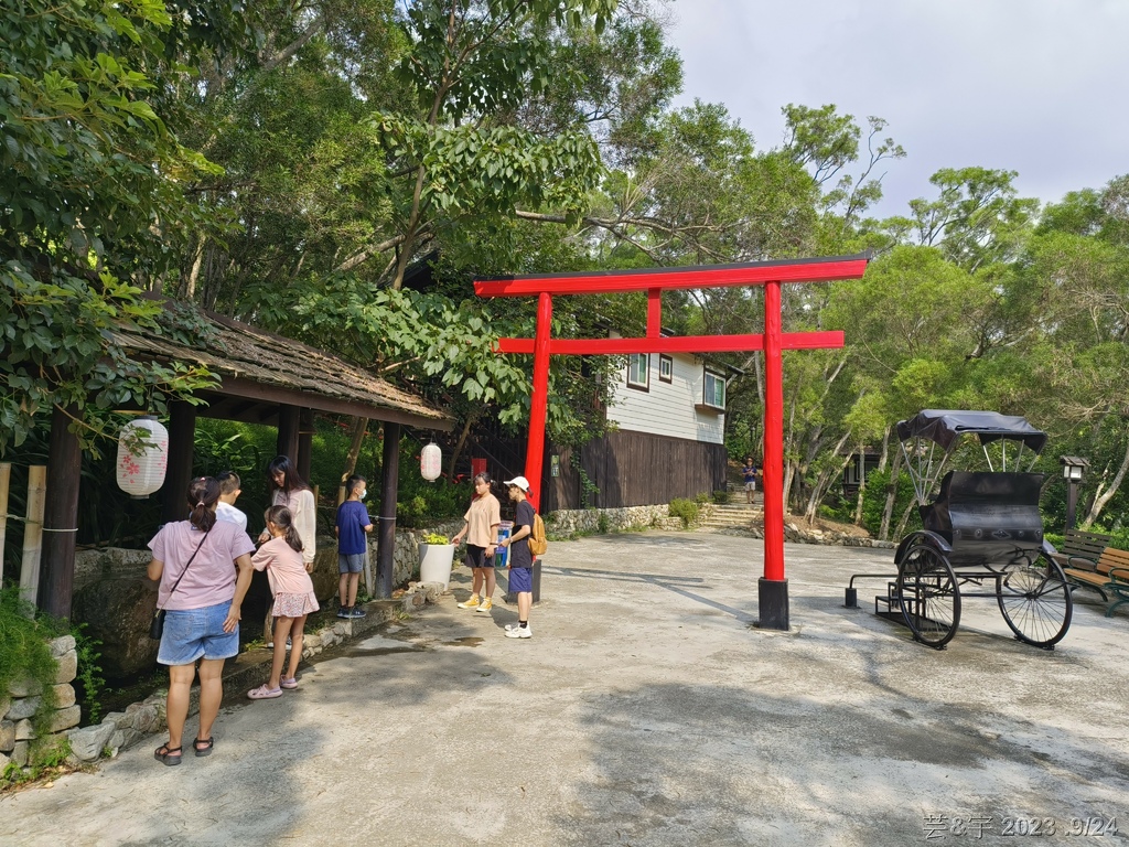 苗栗苑裡 の 綠意山莊  ~有歐洲小鎮&鳥居神社&哈比屋~