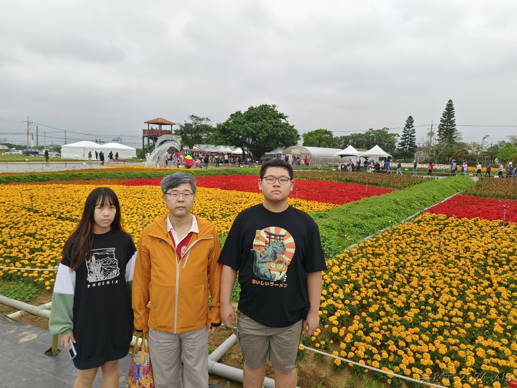 桃園大園 の  2024桃園溪海花卉農遊趣