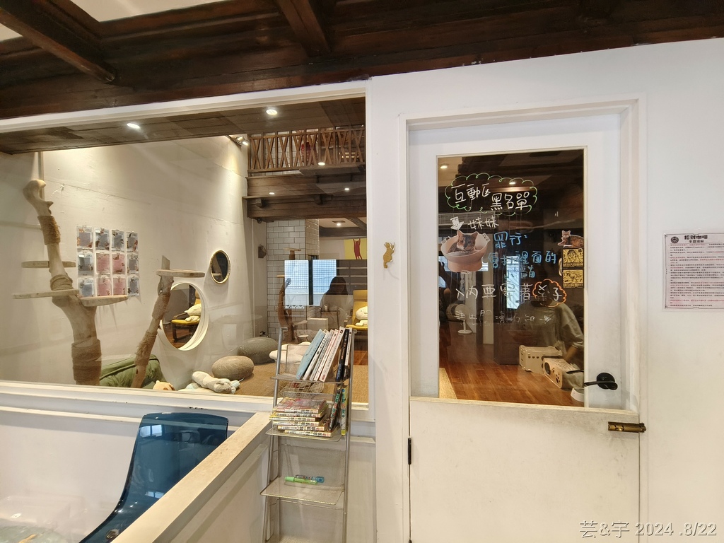 新竹市北區 の 招財咖啡  ~有卡皮巴拉及貓咪的寵物餐廳~