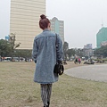 率性街頭boylook牛仔oversize