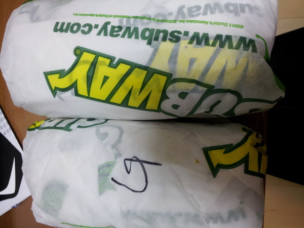 SUBWAY(東海): 【台中東海】SUBWAY-菜少到我都不想拍了= = SUBWAY(東海): 【台中東海】SUBWAY-菜少到我都不想拍了= =