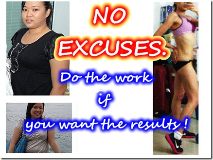 no excuses