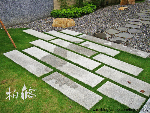 步道實例 花崗石 柏僑園藝造景 Bojoy Gardening Company 痞客邦