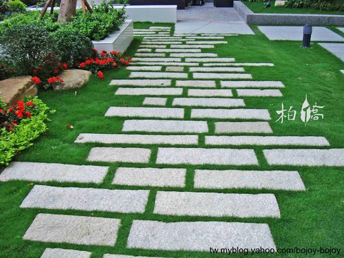 步道實例 花崗石 柏僑園藝造景 Bojoy Gardening Company 痞客邦
