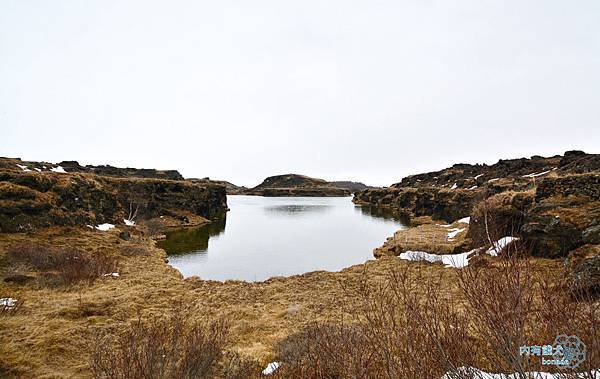 Myvatn Kálfastrandavogar．米湖熔岩柱