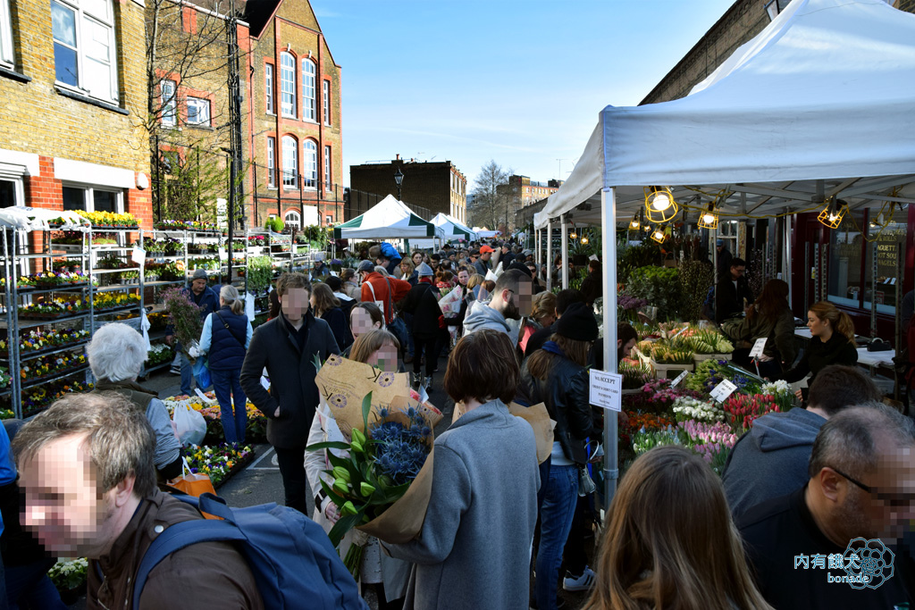 Columbia Road Flower Market．哥倫比亞花市