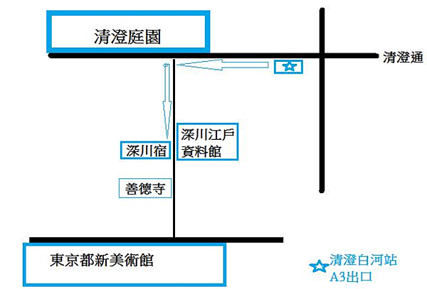 深川宿交通圖