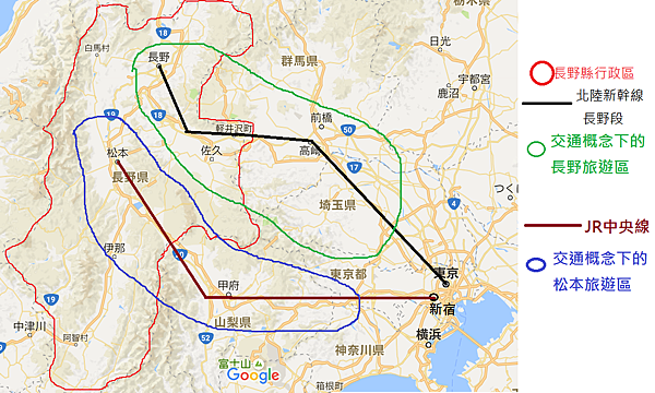 長野松本的交通定義