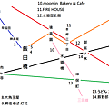 飯田橋食區交通圖