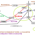 惠比壽食區地鐵圖