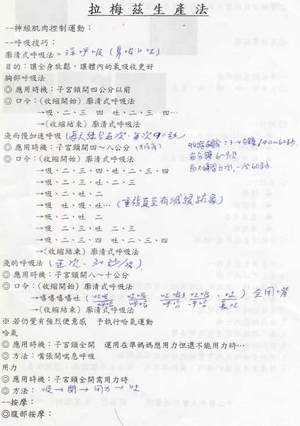 Web 拉梅茲生產呼吸法 有二隻老虎的邦小妮 痞客邦