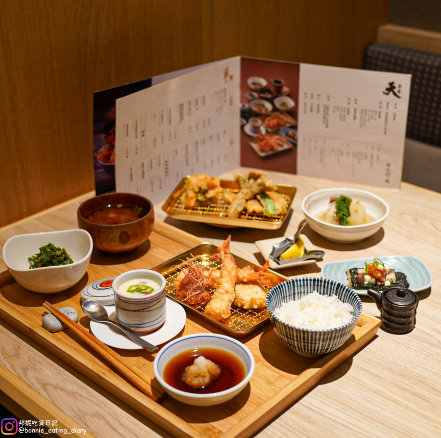 竹北遠百吉天麩羅kichi天套餐