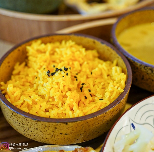 艷麗南洋料理薑黃飯