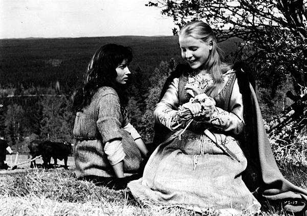 gunnel-lindblom-and-birgitta-pettersson-in-jungfrukällan-(1960)