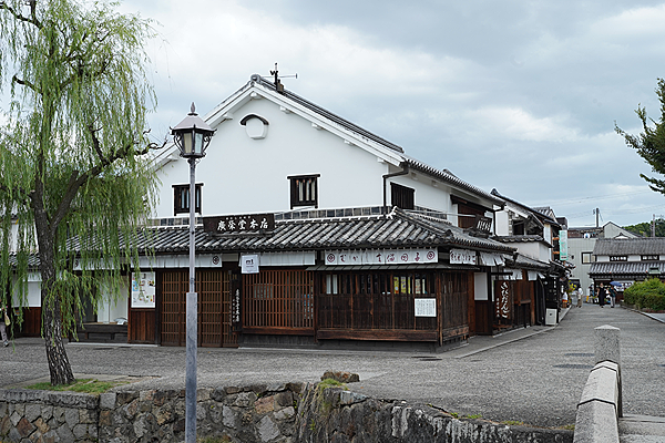 日本岡山｜倉敷美觀地區，柳蔭垂垂賞遊川，熱門倉敷桃子嚐當季水