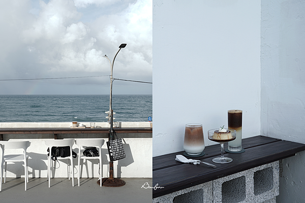 【新北食記】石門 草里一號店Cafe Caoli。北海岸海景