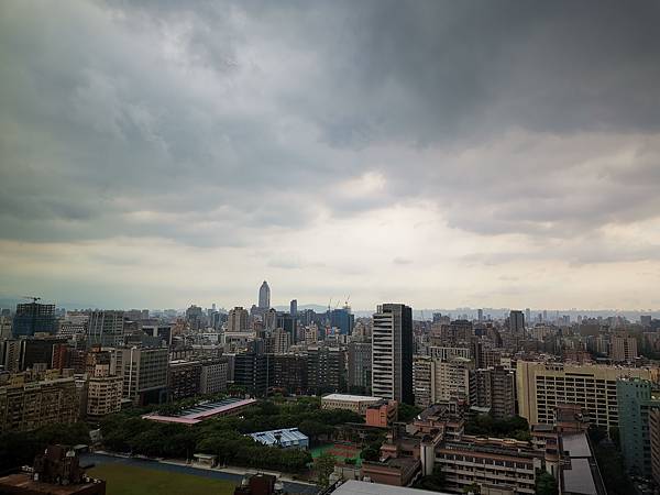 台北國泰萬怡酒店卓越101景觀高層大床房窗外景觀