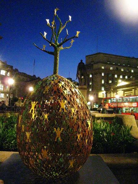 Easter egg in London