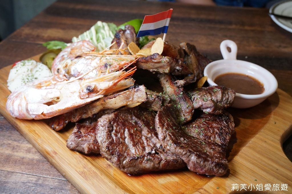 [美食 台北 肉多味美的水牛城美式炭烤牛排餐厅(古亭站)