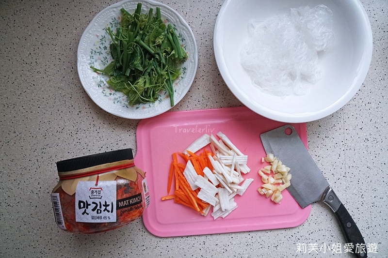 韓式泡菜豬肉冬粉