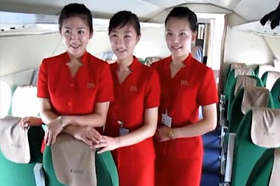 北韓高麗航空美女