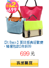【It Bags】夏日祭典狂歡慶．精選包款2件$699