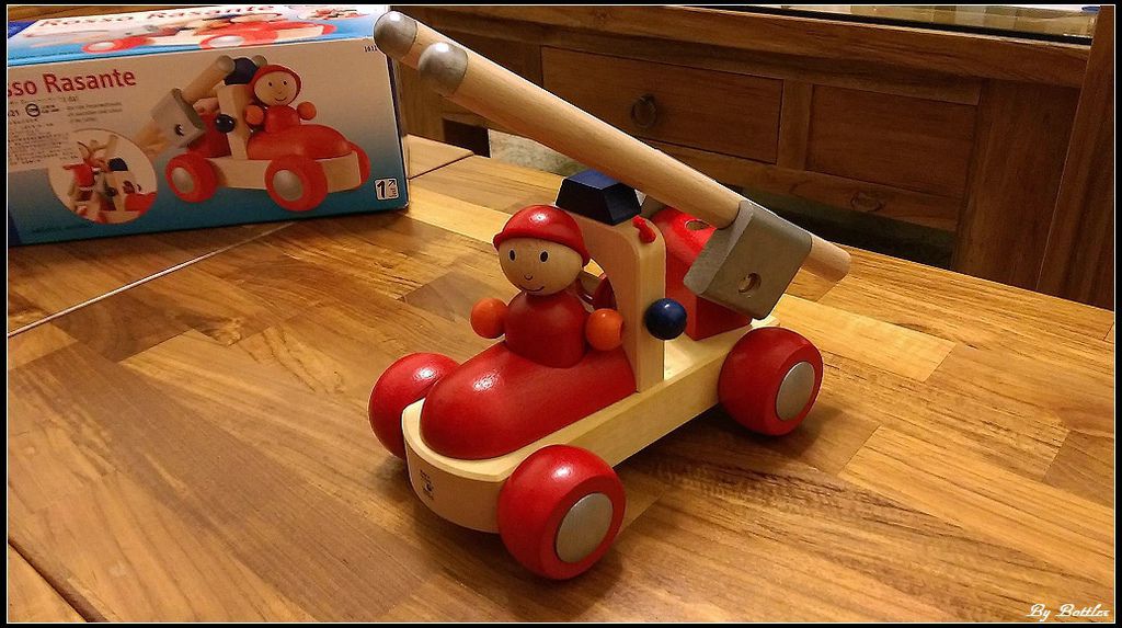 Selecta木製幼兒消防車 Selecta木製幼兒消防車