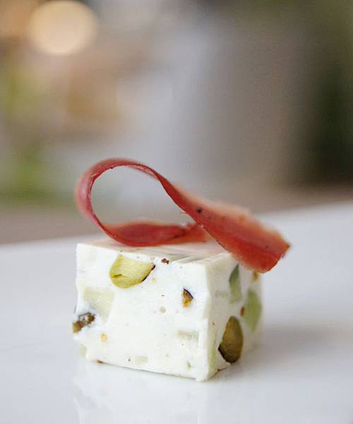 nougat au chevre