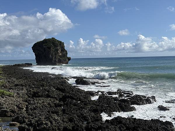 帆船石海邊+砂島 帆船石海邊+砂島