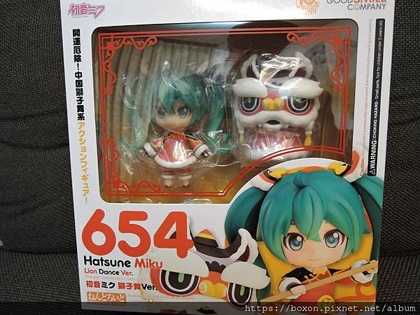 ねんどろいど 初音ミク 獅子舞ver (1).JPG