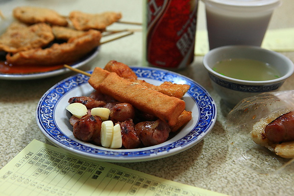 香腸、苦瓜、蝦捲