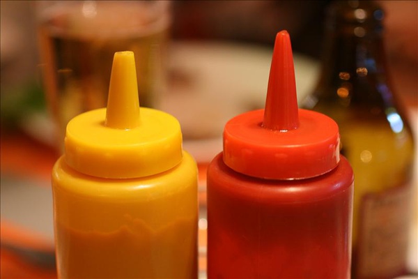 Tomato Sauce &amp; Mustard Sauce