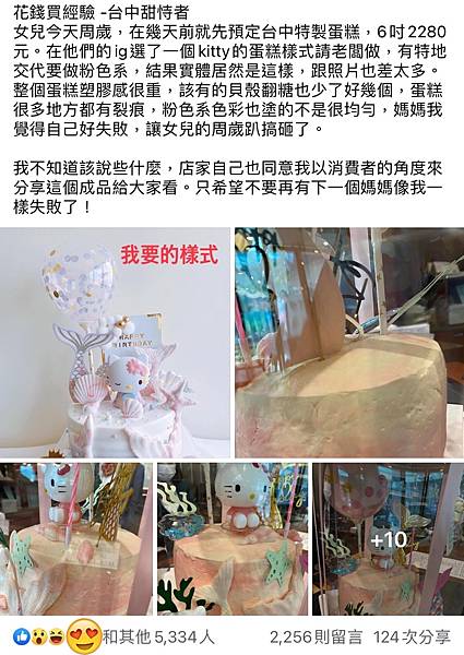 訂製款kitty蛋糕算正常嗎？