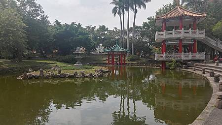 [宜蘭旅遊]羅東夜市環繞的中山公園、日式與中國庭院景觀設計的