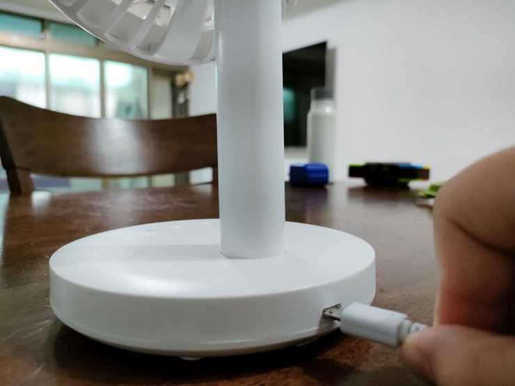SANSUI山水 攜帶型電扇無線充電式風扇│夏日必備LED驅蚊照明的空氣循環DC風扇