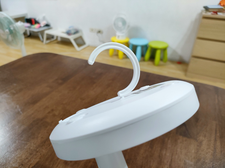 SANSUI山水 攜帶型電扇無線充電式風扇│夏日必備LED驅蚊照明的空氣循環DC風扇