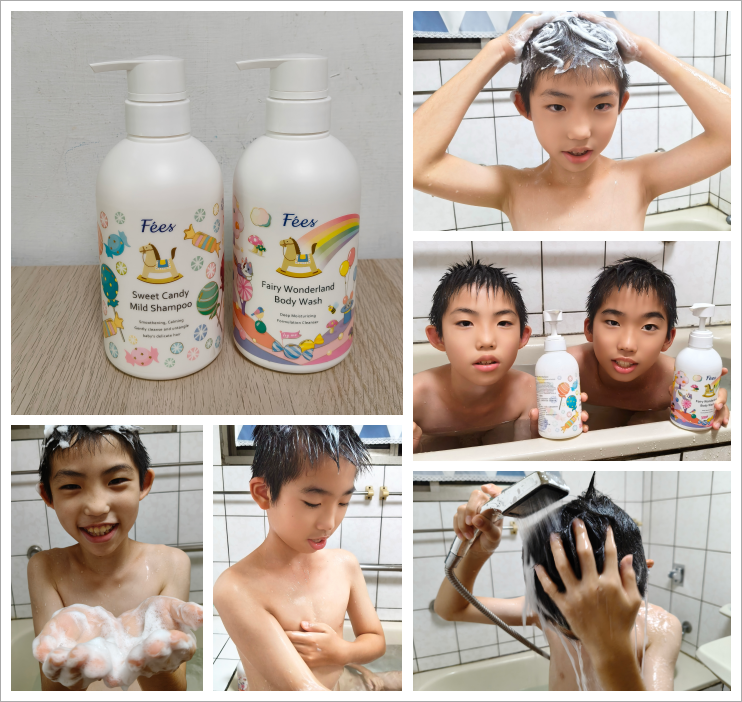 🛁✨ 兒童洗髮精 + 兒童沐浴精 推薦！Fées BÉBÉ 