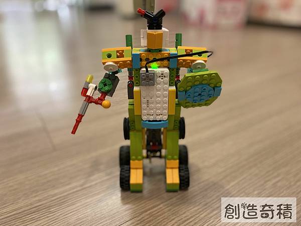 [昌兒積木] 動力機械實作：機器人