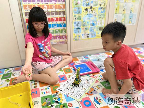 [昌兒積木] 動力機械實作：機器人