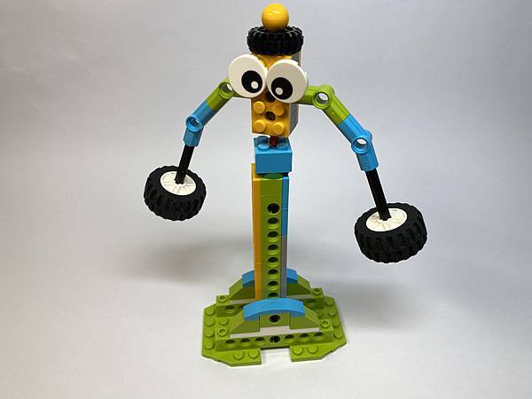 [昌兒積木] 力學與結構實作:平衡小鐵人