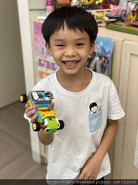 [昌兒積木] 動力機械實作:遙控小車