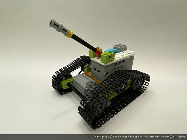 [昌兒積木] 動力機械實作:坦克